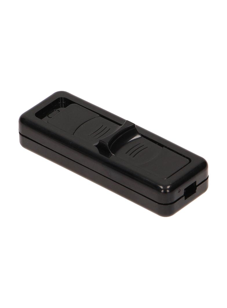 Wyłącznik suwakowy dwutorowy 2,5A czarny WS-2P/CZARNY ORNO