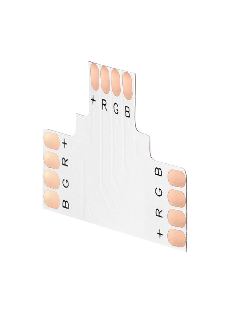 Złączka LED RGB 10mm trójnik "T"