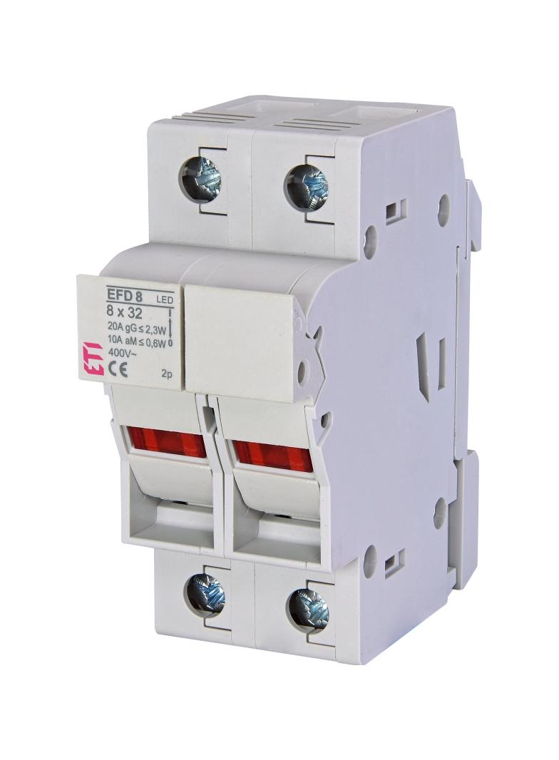 Rozłącznik bezpiecznikowy z adapterem EFD 8 2P LED AD 002520313 ETI