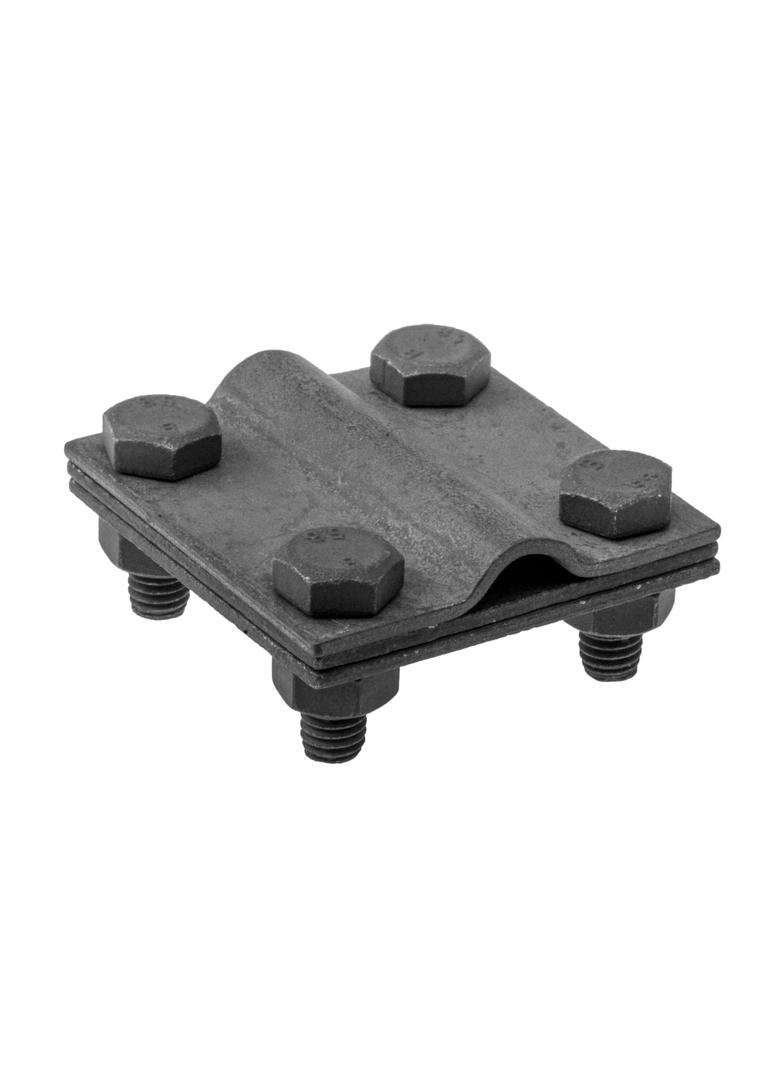 Złącze uniwersalne (trzy płytki 4xM8) A=57, B=57 oc.ogniowy