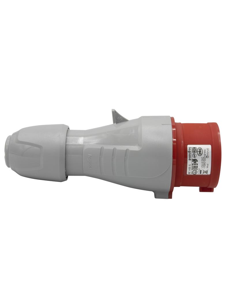 P17 Tempra Pro Wtyczka Przenośna 16A 3P+N+Z 400V IP44  555129 LEGRAND