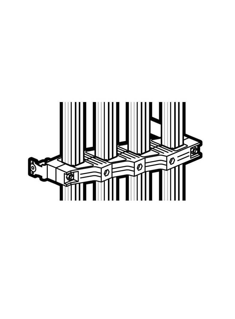 Wspornik Szyn C Al. Do Przed.725Mm 037367 LEGRAND