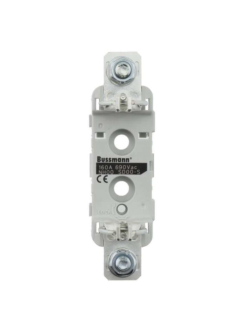 NH00 SINGLE POLE SILVER Podstawa NH000/00 1P 160A mont. na śruby SD00-S EATON