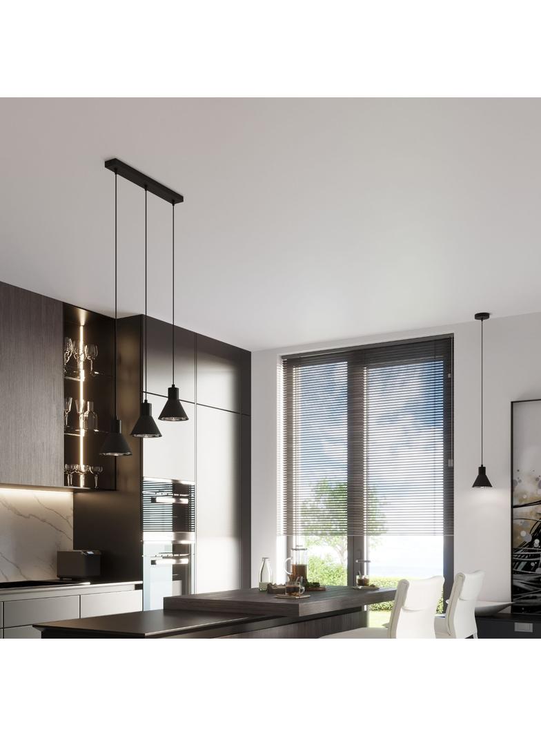 Sollux Lampa wisząca TAZILA 1 czarna [ES111] SL.0989