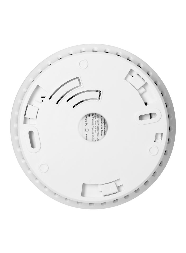 Bateryjny czujnik dymu, wbudowana bateria, żywotność sensora i baterii 10 lat