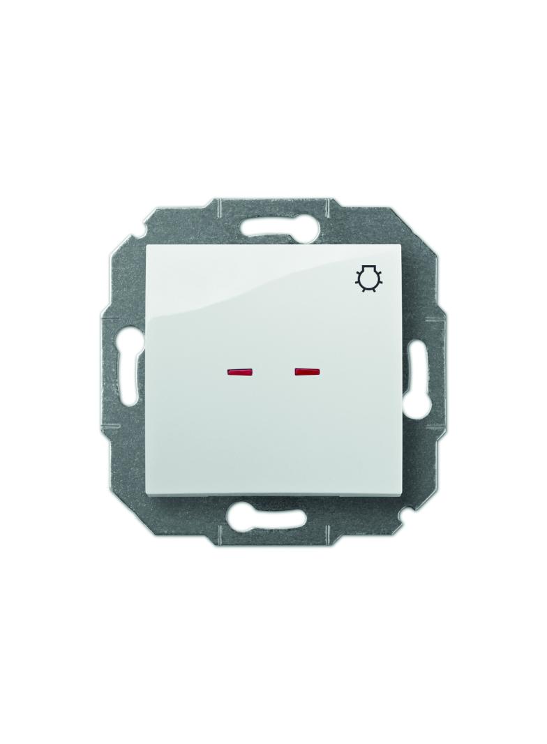 CARLA łącznik zwierny “światło” z podświetleniem   biały