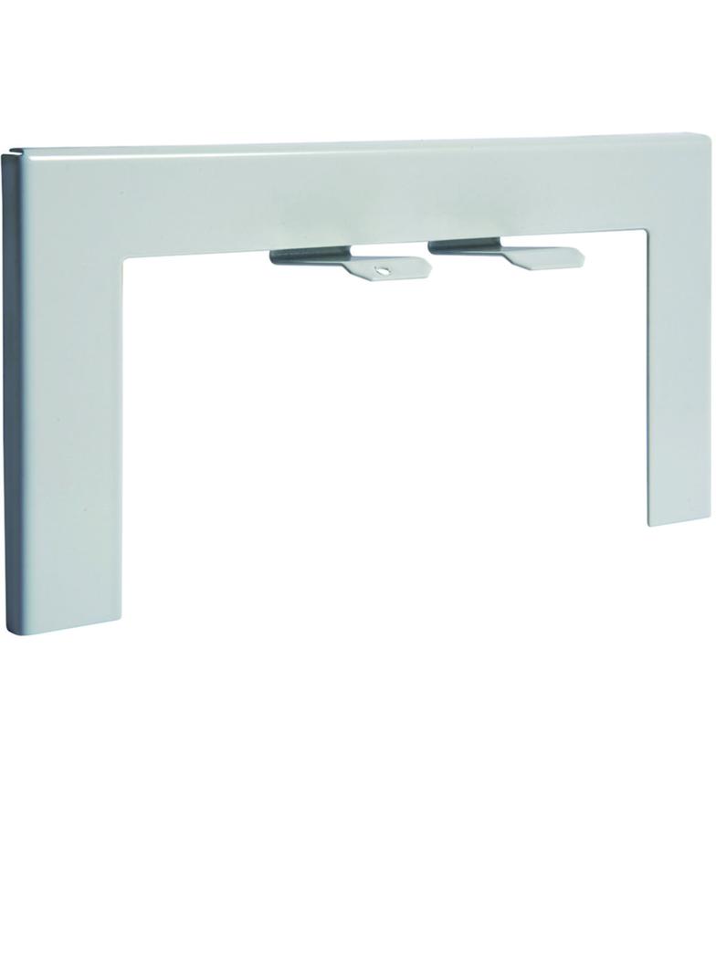 tehalit.BRP Maskownica przebicia 65x130 stalowa jasnoszara BRP65130W7035 HAGER