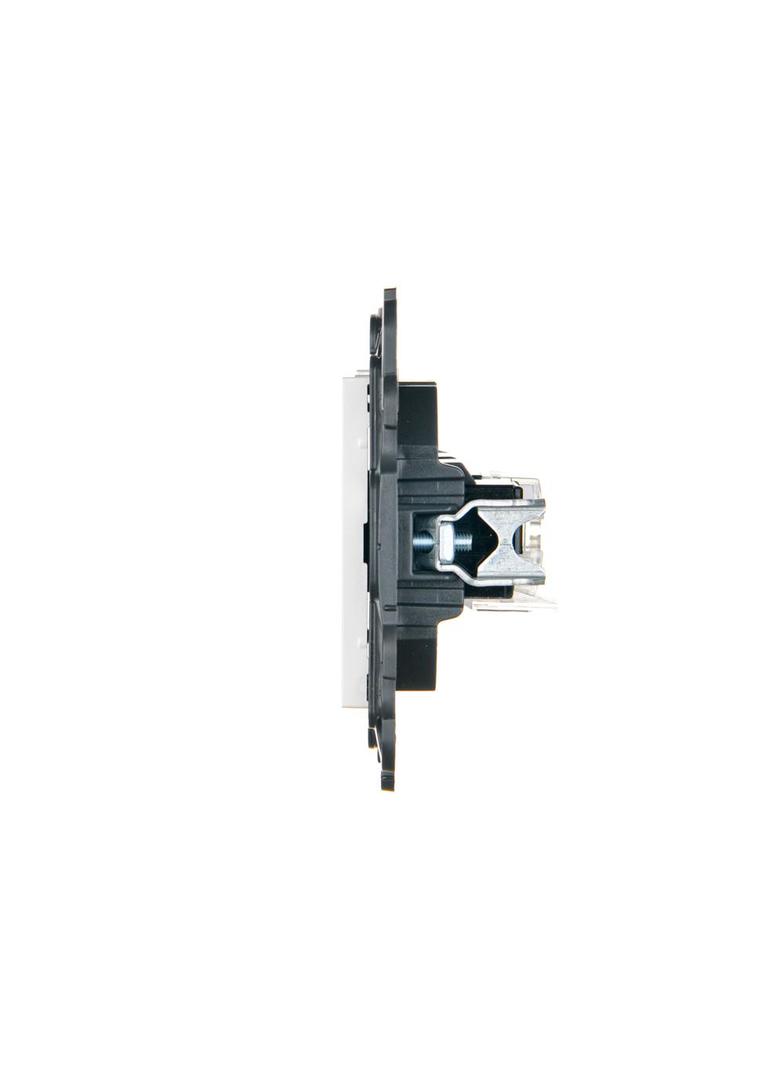 Simon 24 Gniazdo komputerowe RJ45 kat. 5e + telefoniczne RJ12 biały N5T12.01/11