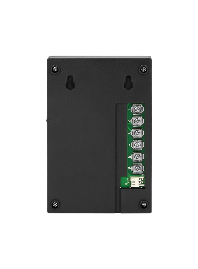 Zestaw domofonowy jednorodzinny bezsłuchawkowy czarny ELUVIO OR-DOM-RE-914/B ORNO