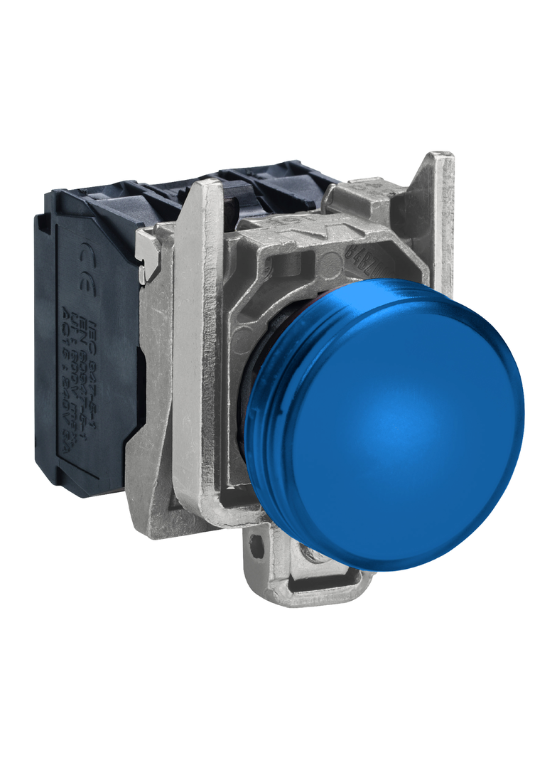 Harmony XB4 Lampka sygnalizacyjna niebieska LED 24V metalowy