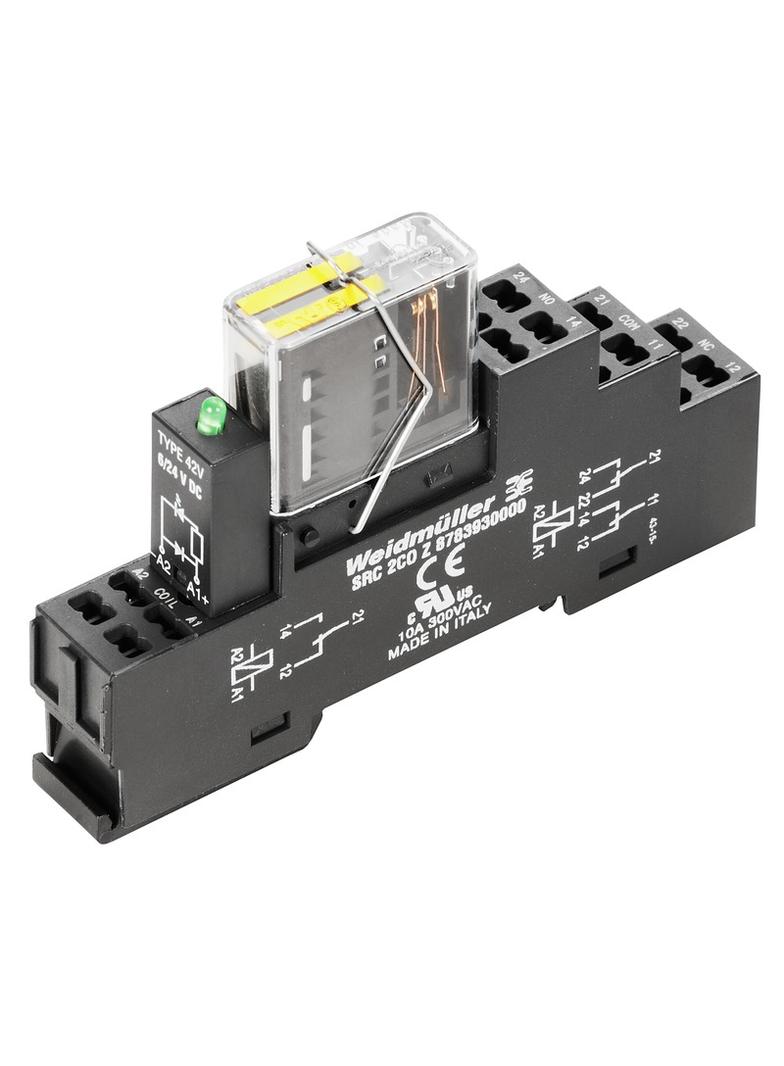 RCIKITZ 24VDC 2CO LD/FG Przekaźnik przełączający, nr katalogowy 1218390000