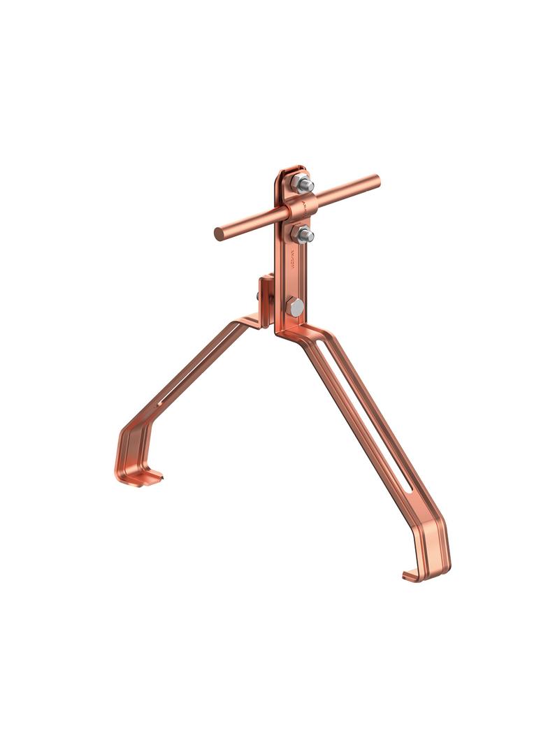 AN-151Z/CU/-N Uchwyt gąsior.prof. Z-śruba WZÓR 26 H=10 cm /CU/