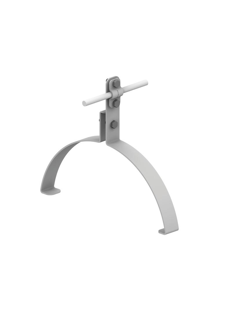 Uchwyt gąsiorowy 210mm Z-śruba H=13 cm /OG/