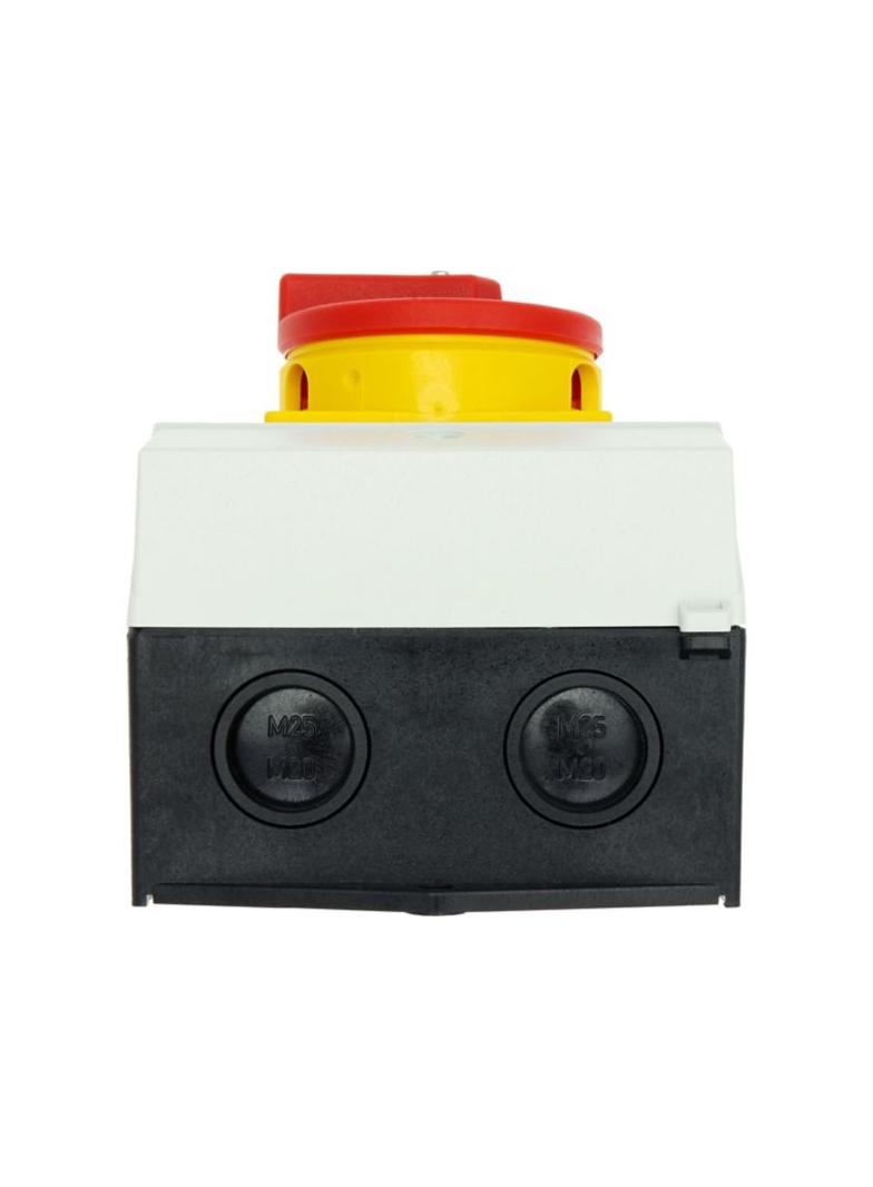 T0-3-15680/I2H/MBS/SVB Rozłącznik 20A 3P+N + 1Z 1R MBS czerwony - żółta rączka 182431 EATON