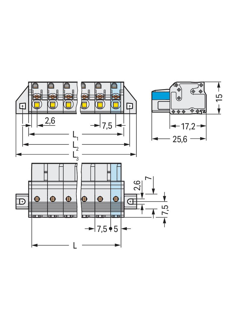 1-przewodowe gniazdo