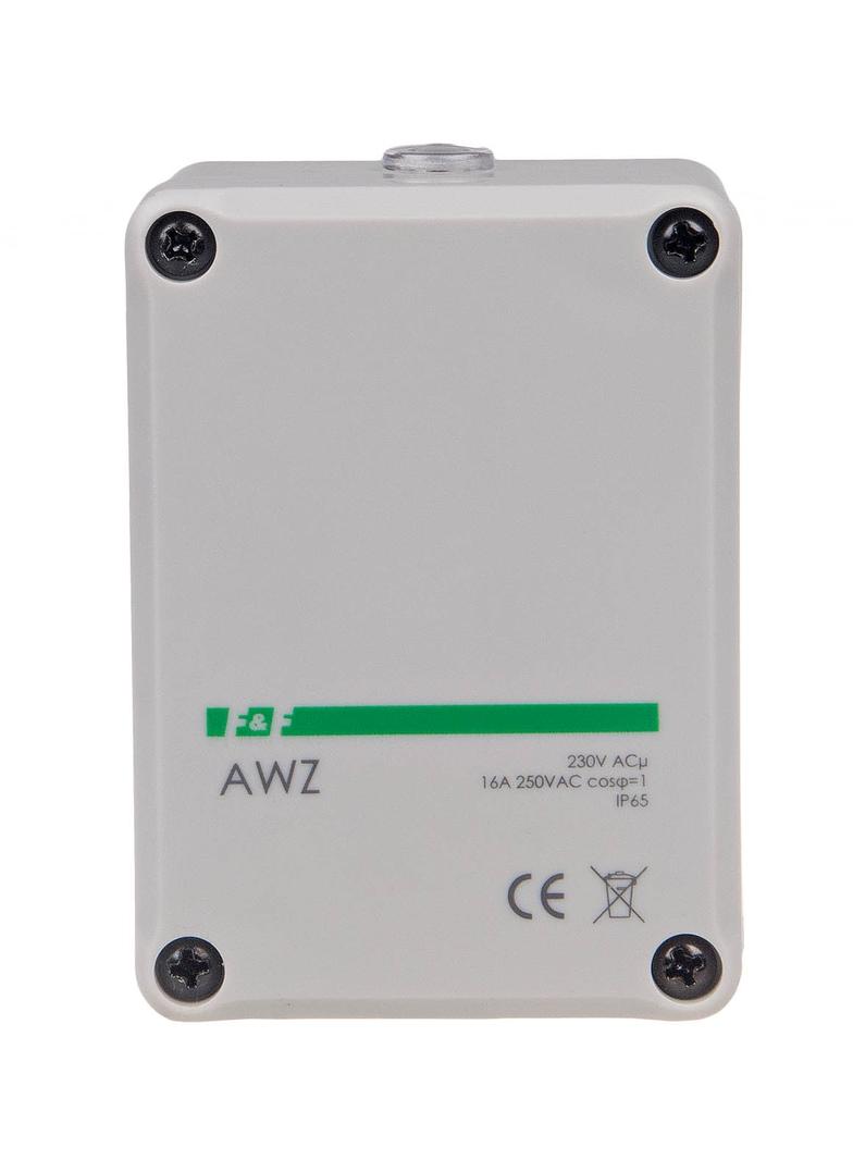 AUTOMAT ZMIERZCHOWY I=16A, OBUDOWA HERMETYCZNA, ZINTEGROWANA PUSZKA PRZYŁĄCZA IP65