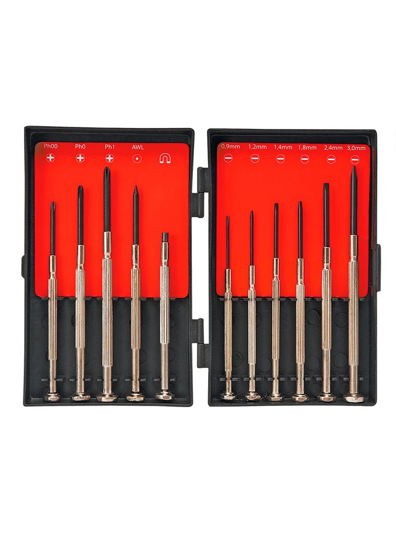 Wkrętaki precyzyjne, zestaw 11 szt.
