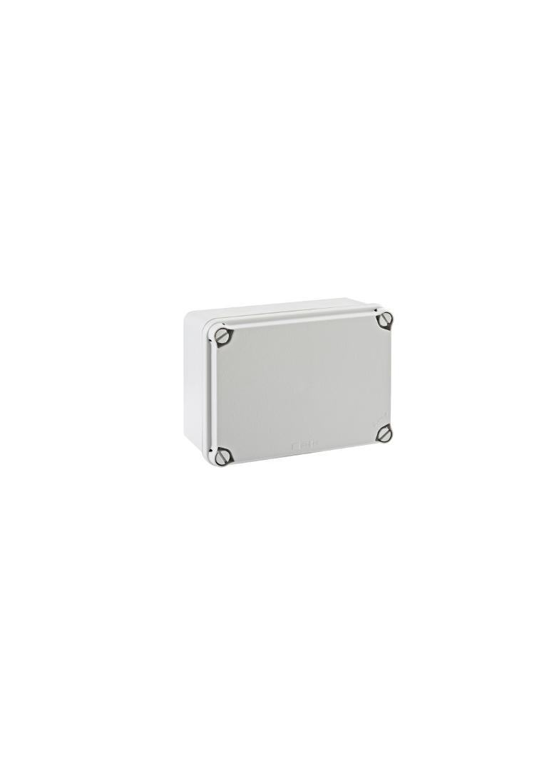PUSZKA SERII „LIGHT” PUSZKA INSTALACYJNA LIGHT POKRYWA PEŁNA, GŁADKA 162x116x76 (6xM25, 4xM40) IP66/67 EL-161 PCE