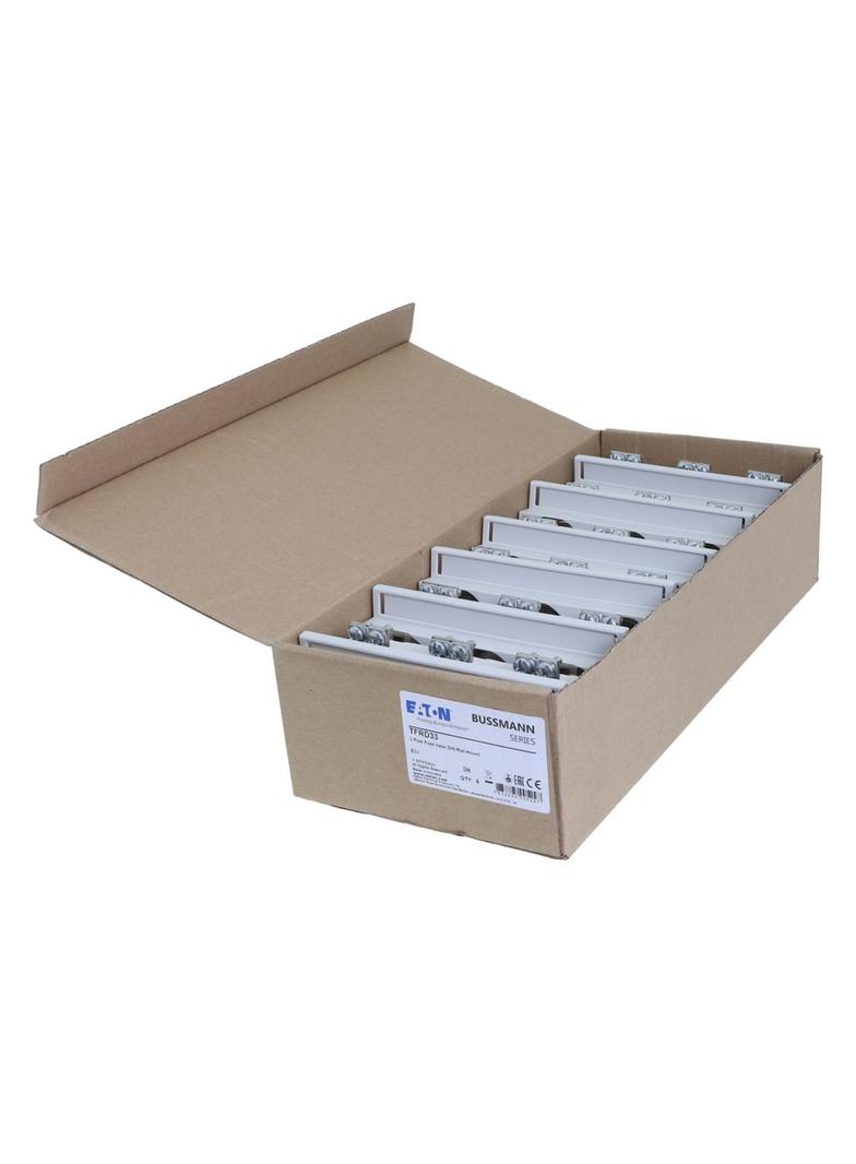 SICHERUNGSUNTERTEIL D2 E27 3POL DIN HUT Podstawa bezpiecznikowa DII E27 3P szyna DIN TFRD33 EATON