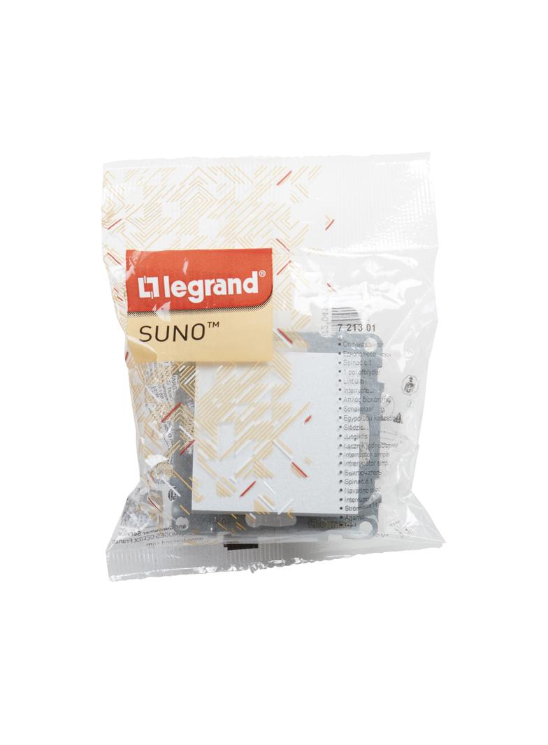 Suno Łącznik Pojedynczy Jednobiegunowy - 10 Ax - 250V - Zaciski Automatyczne Aluminium 721301 LEGRAND