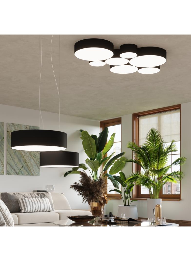 Sollux Lampa wisząca ARENA 35 czarna SL.0115