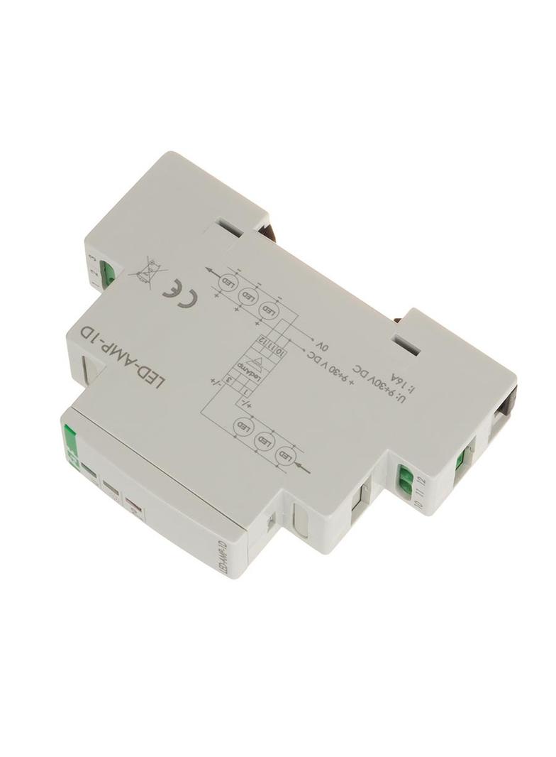 Wzmacniacz sygnału zasilającego do oświetlenia LED na szynę DIN LED-AMP-1D F&F