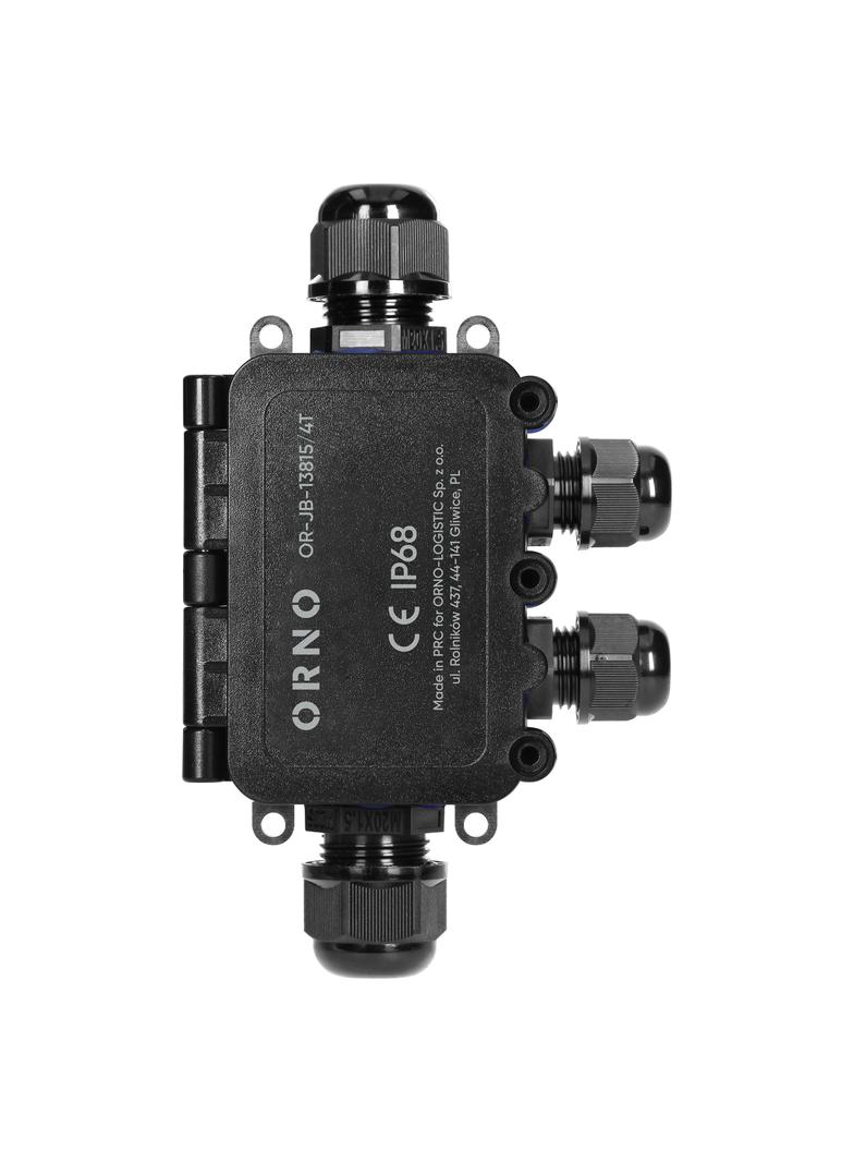 Puszka natynkowy HD IP68, 0,5-6,0mm2 ,2 dławnice M20, 2 dławnice M16, układ T