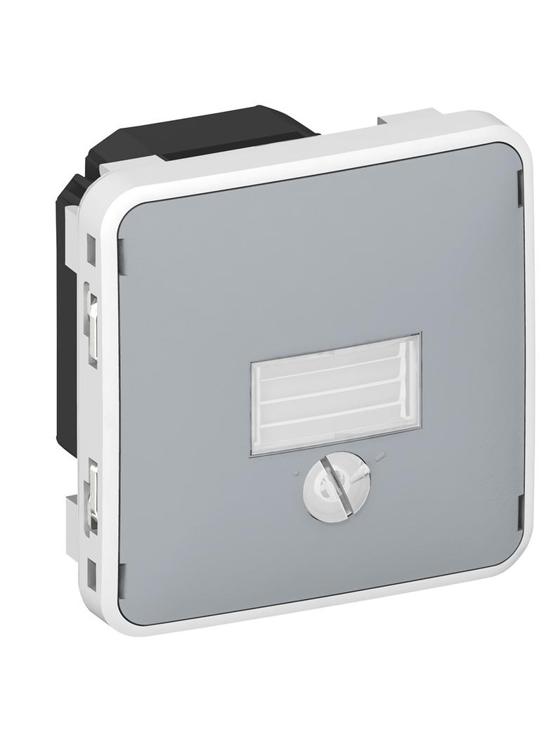 Plexo55 Łącznik Zmierzchowy Szary 400W 069517 LEGRAND