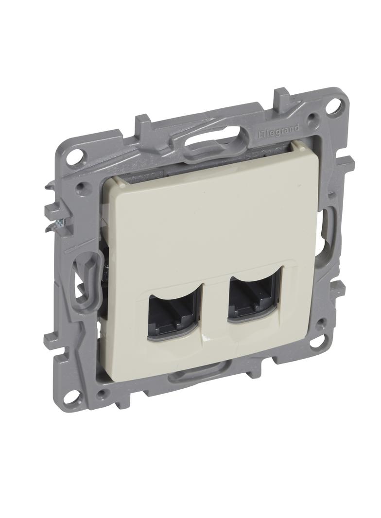 Ni2:K 2Xrj45 Kat6 Utp 764674 LEGRAND