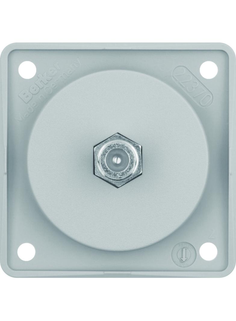 Integro Flow Gniazdo przyłączeniowe anteny SAT, szary 945192506 HAGER