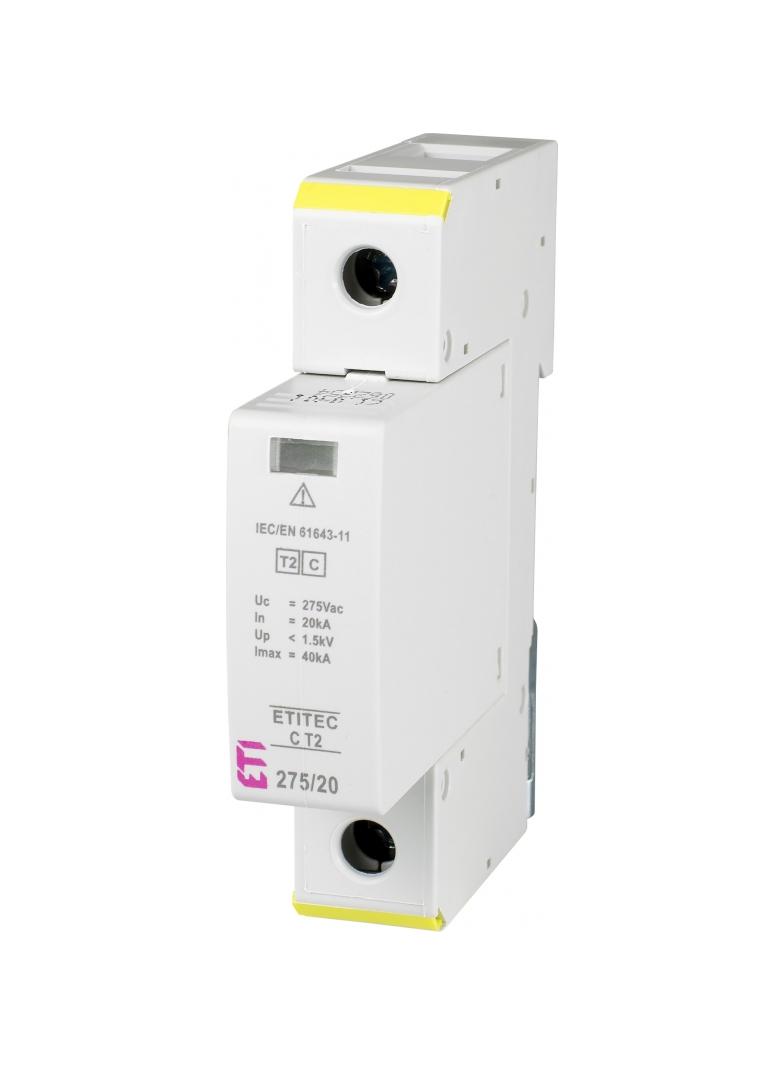 Ogranicznik przepięć T2 (C) TEC C T2 275/20 1+0 002440393 ETI