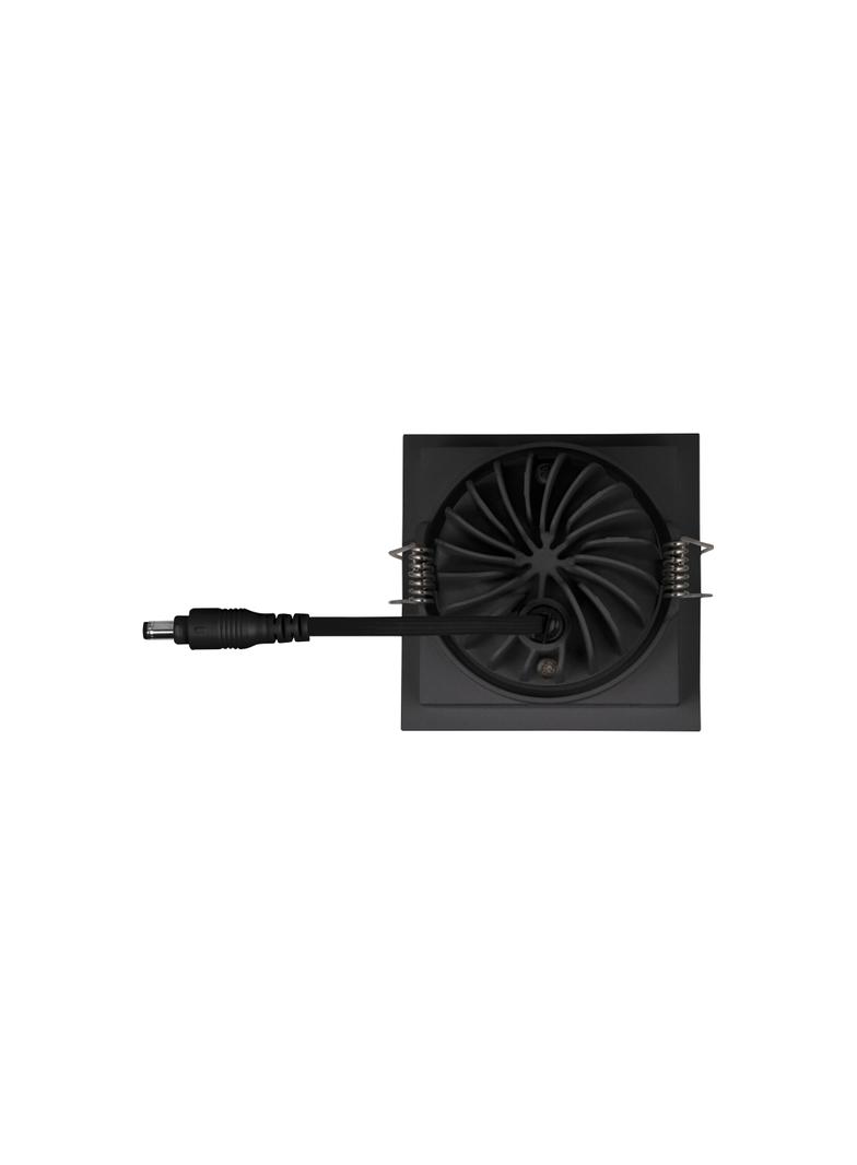 SP SQUARE DK ADJ 8W 3000K FL BK LEDV LEDVANCE