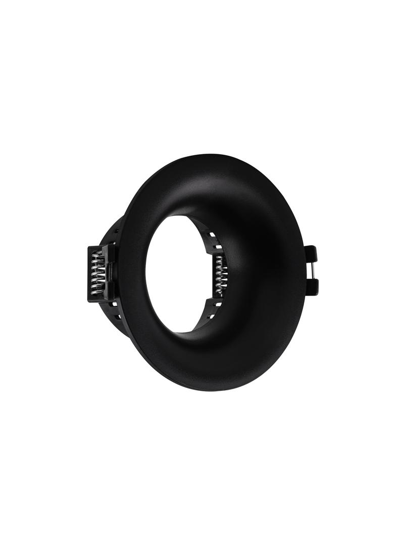 Oprawa oczko FIALE V BASIC GU10 OCZKO GU10 IP20 FI86x41MM CZARNY OKRĄGŁA Spectrum LED