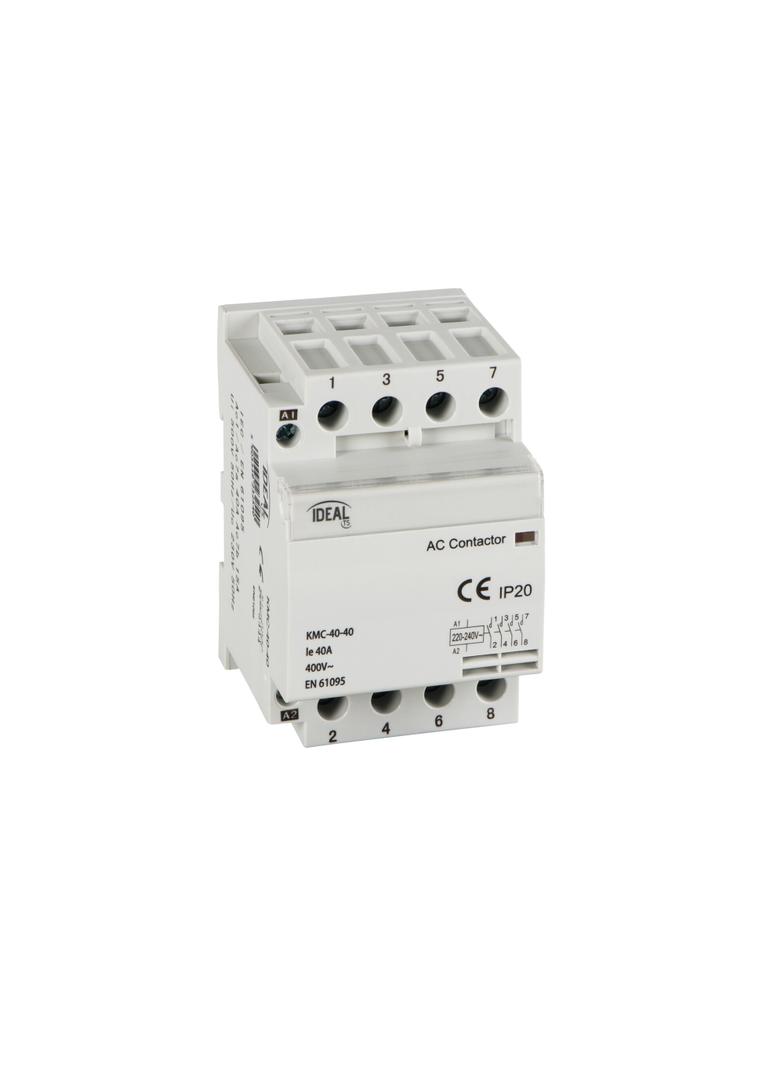 Stycznik 40A 26kW KMC-40-40 Ideal 23254 KANLUX