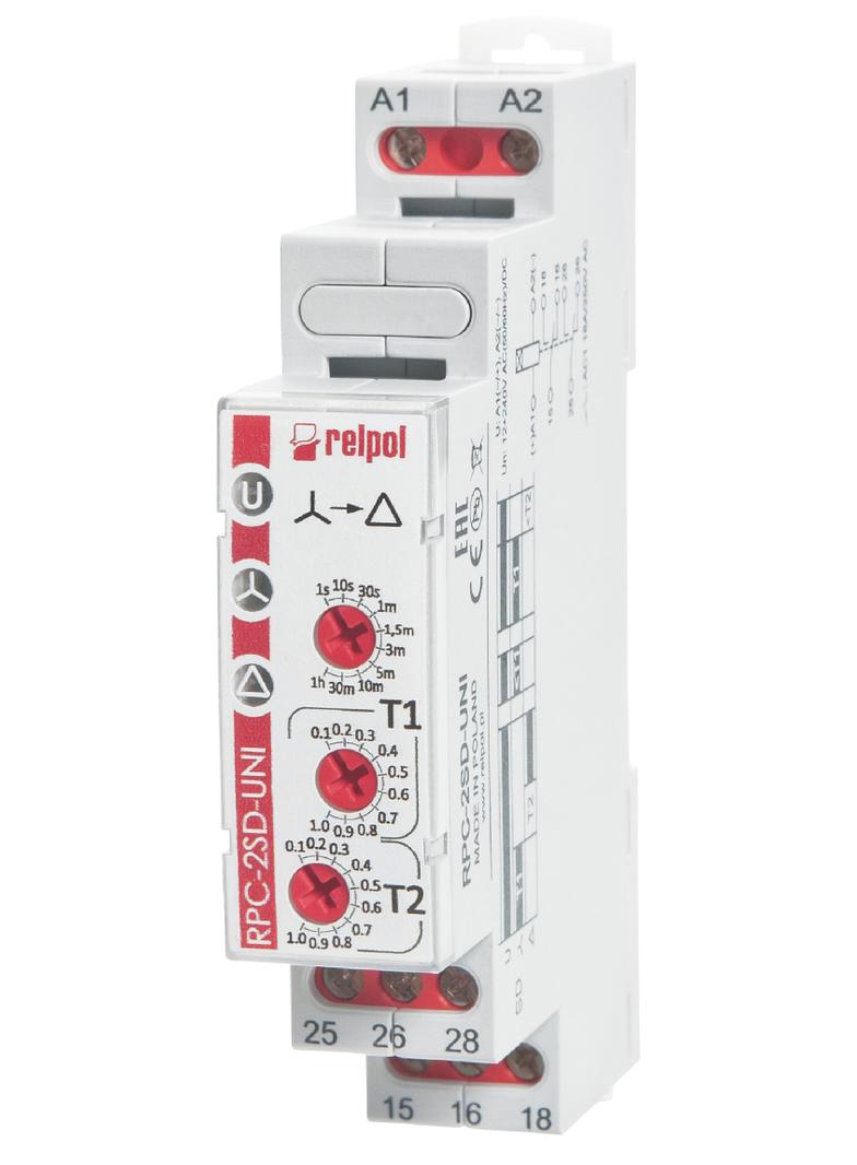 RPC-1WT-UNI - Przekaźnik czasowy