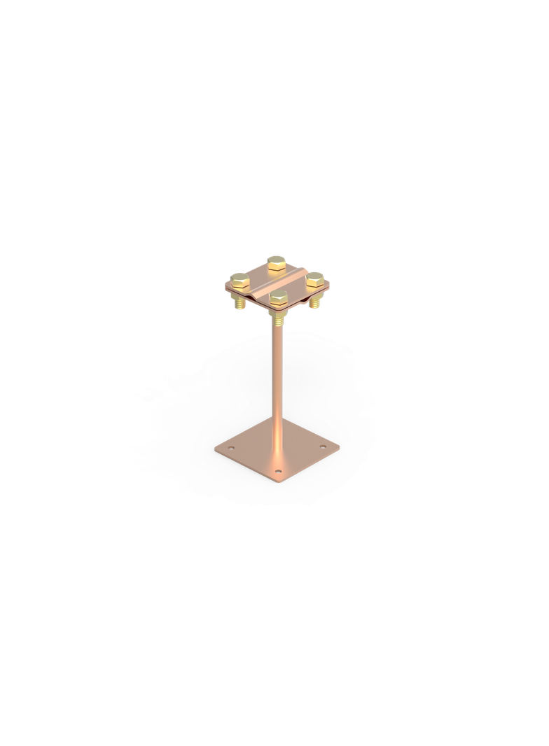 CU UCHWYT KRZYŻOWY Z PŁYTKĄ/100 22.1. CU