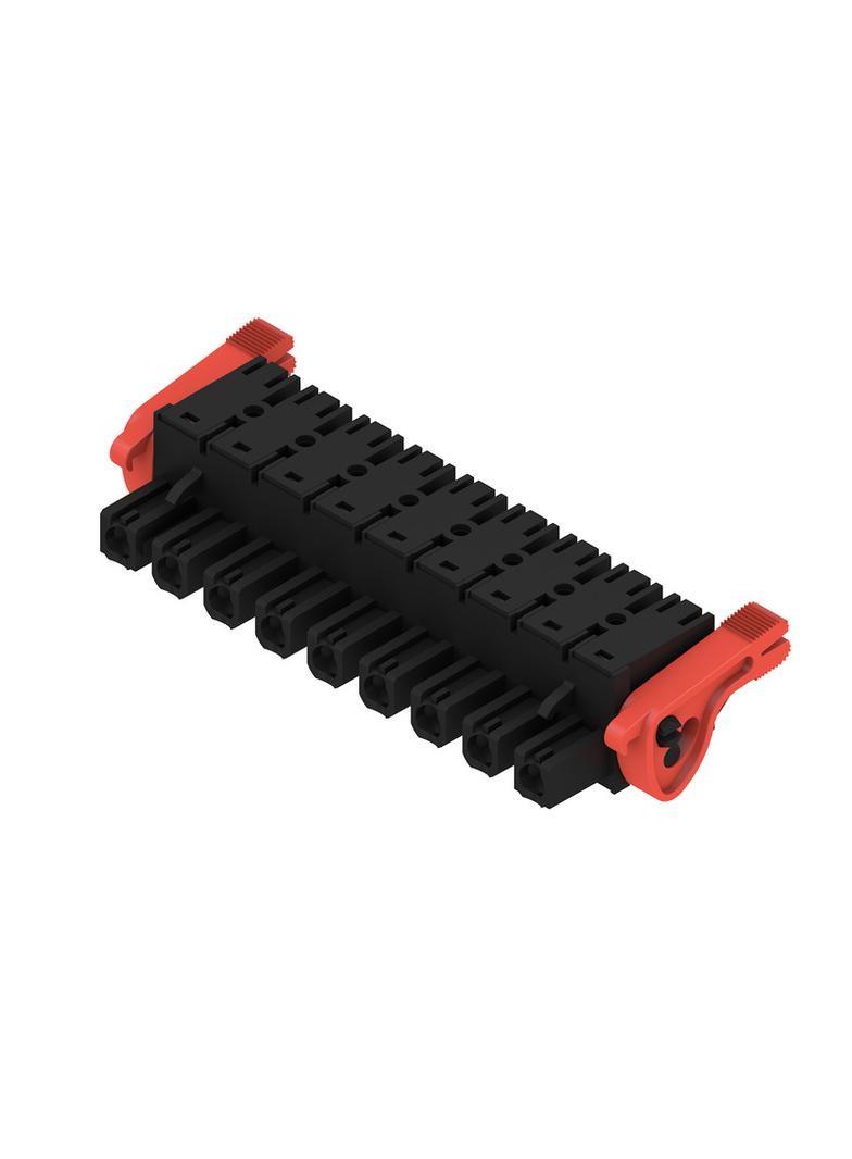 BLF 7.62HP/09/180LR SN BK BX Wtyk PCB (złącze wiązki), 7.62 mm, Liczba biegunów: 9, PUSH IN /18szt./ 1227450000 WEIDMÜLLER
