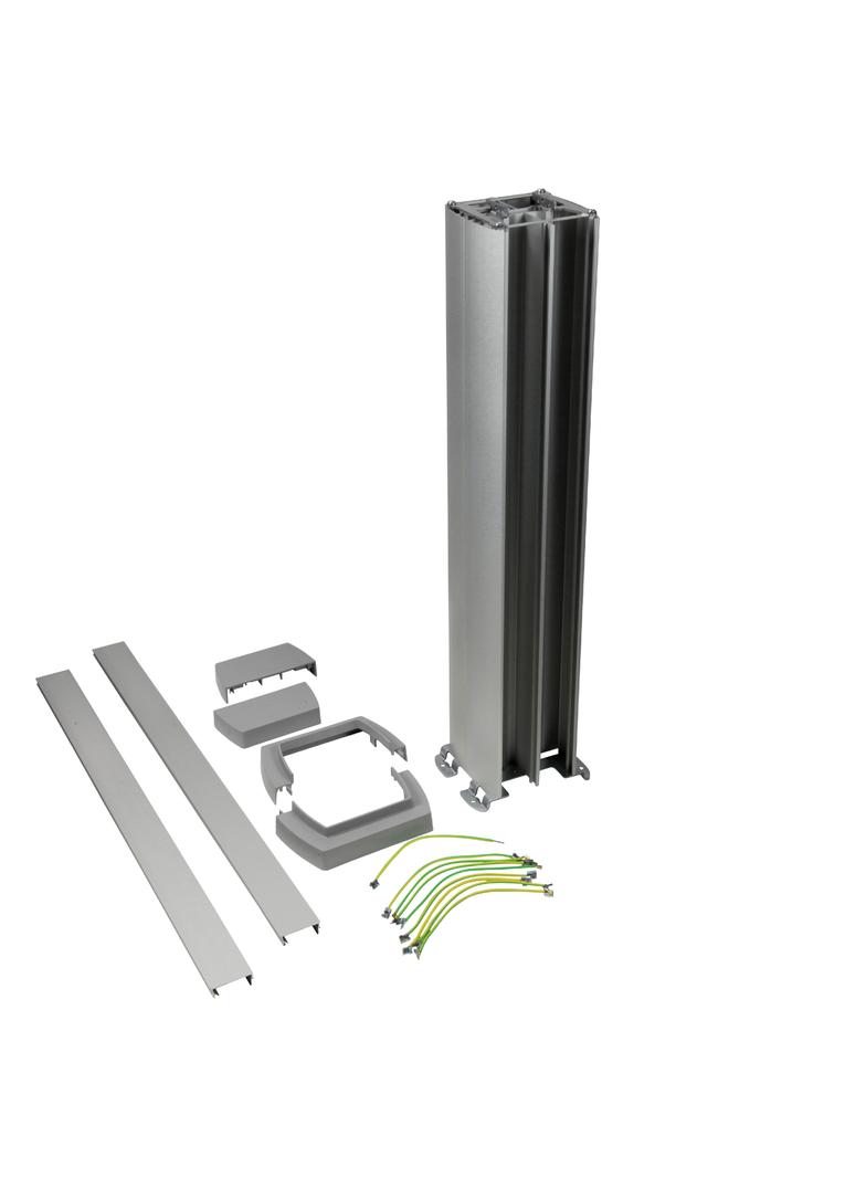 Minikolumna 4-komorowa 0,68m, aluminiowa, Legrand