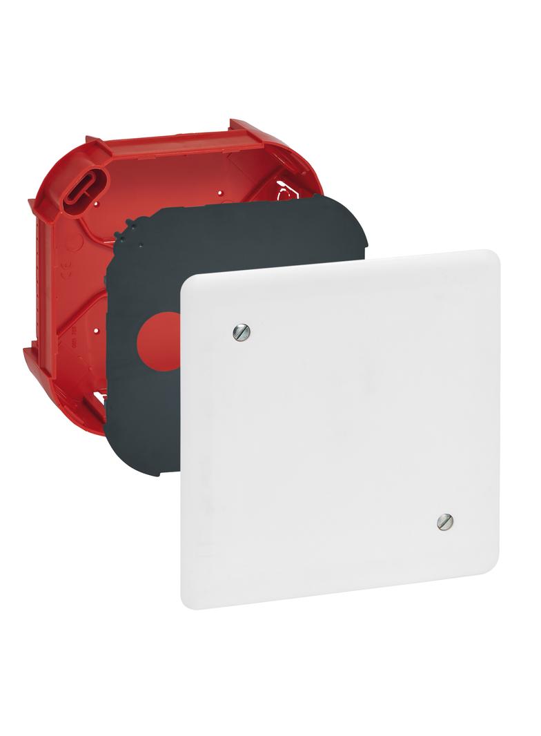 BATIBOX PUSZKA ROZGAŁĘŹNA DO SCIANY MUROWANEJ 120X120X40 MM, Legrand