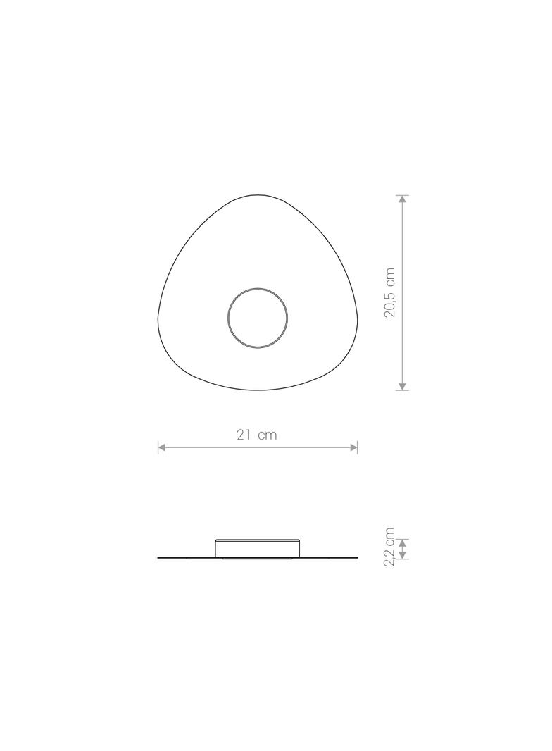 Nowodvorski plafon Organic I GX53 biały 8305