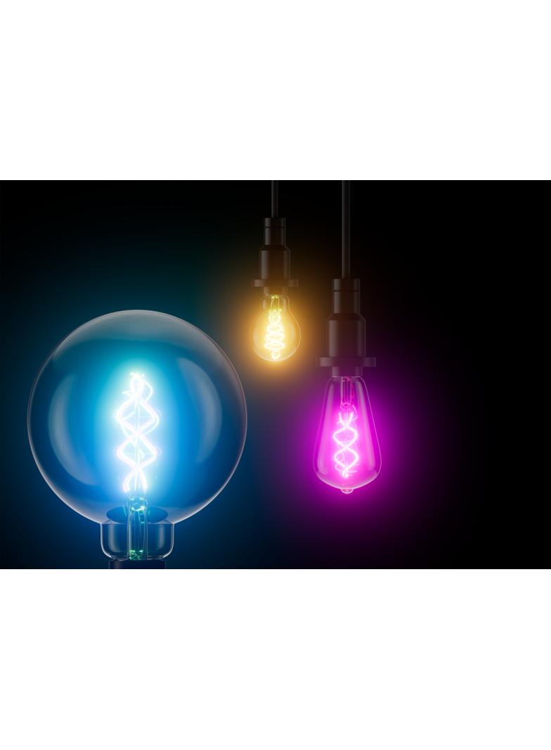 Lampa LED SMART+ WiFi CL Edison Filament szkło przezroczyste RGBW 30  4,5W/827 E27