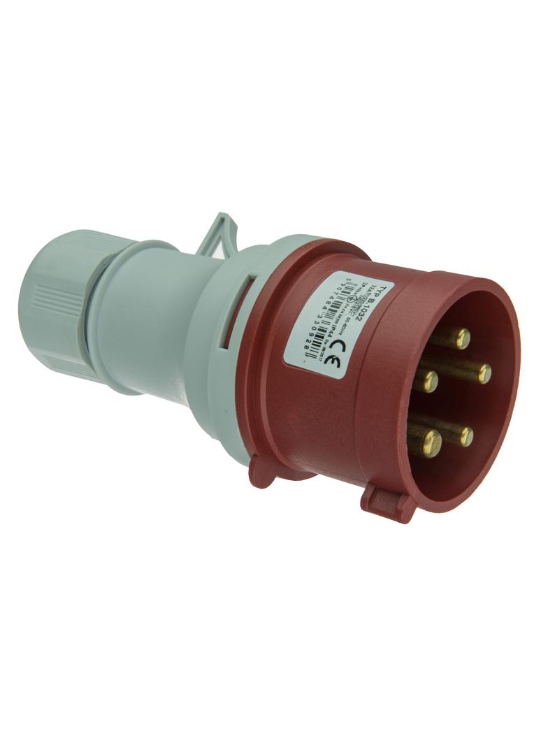 Kat.IVN 3253, wtyczka siłowa 32A 5p. Twiggy
