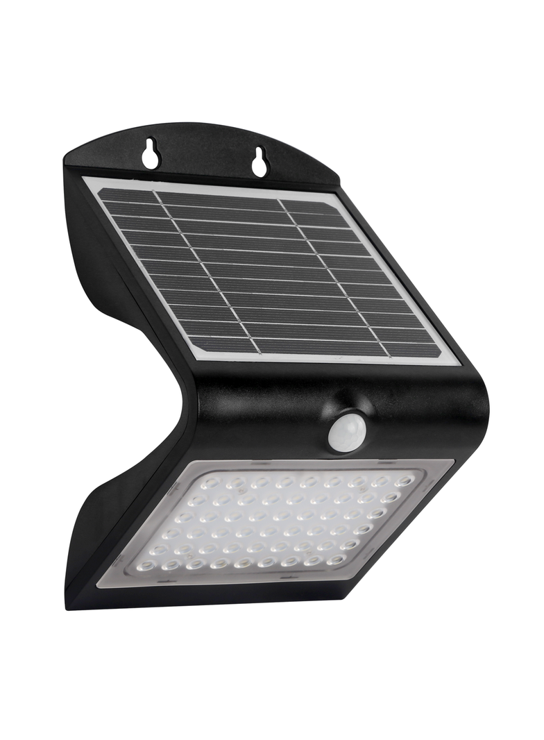 Lampka Solarna Butterfly Czarna 3,2W