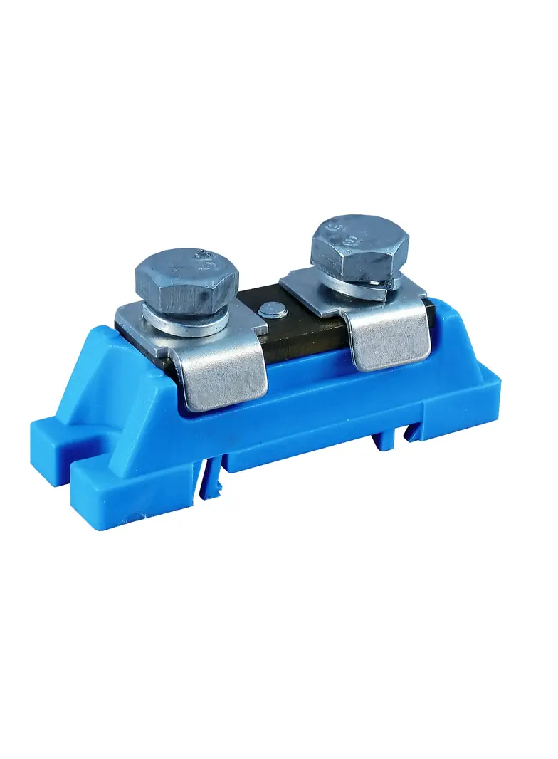Z-0001/A ,  Zacisk połączeniowy, końcówki typu H lub Hi, otwory: 2x35 mm2, niebieski