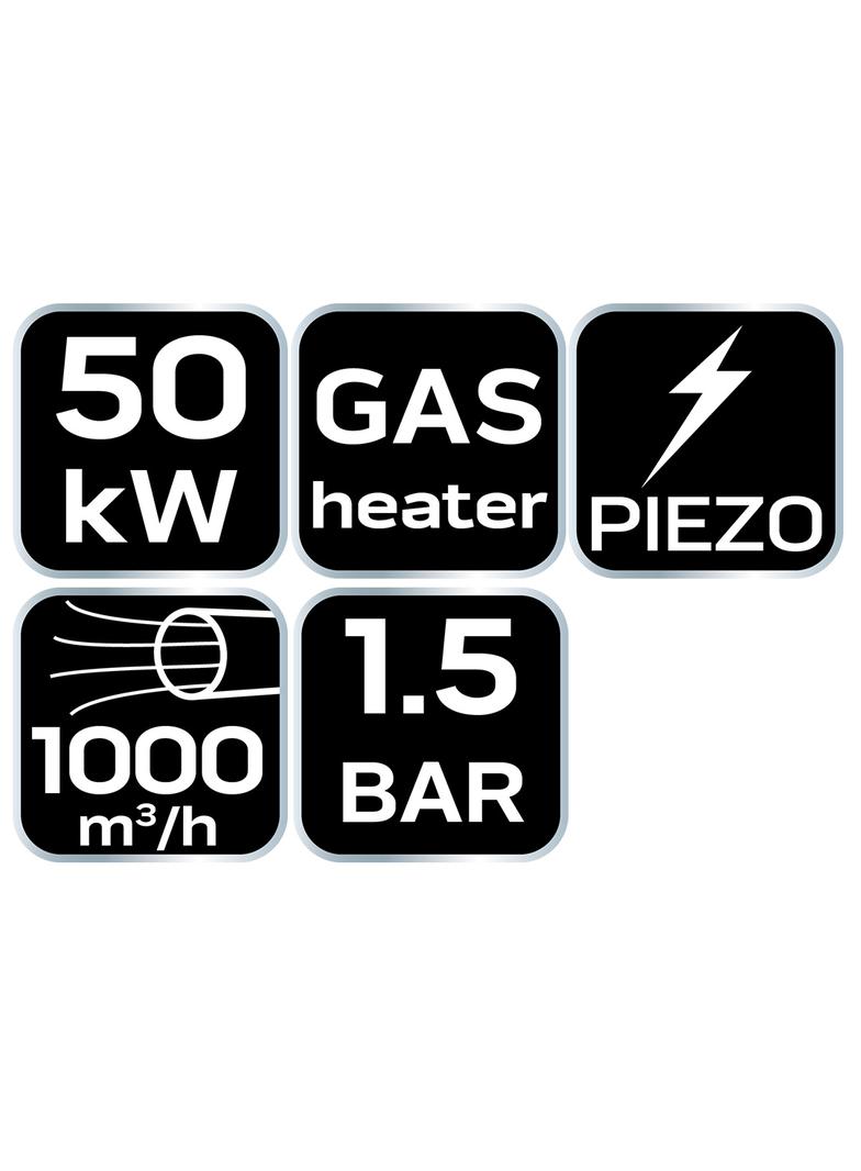 Nagrzewnica gazowa 50kW
