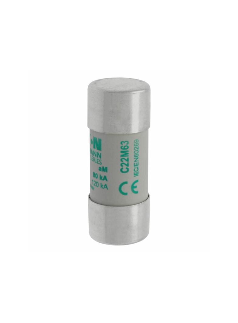 CYLINDRICAL FUSE 22 x 58 63A AM 690V AC Wkładka cylindryczna 22 x 58mm 63A AM 690V AC C22M63 EATON