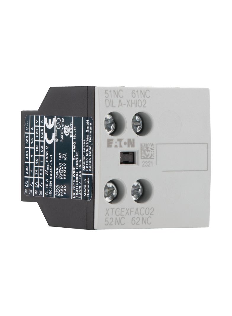 Styk pomocniczy 2R montaż czołowy DILA-XHI02 276420 EATON