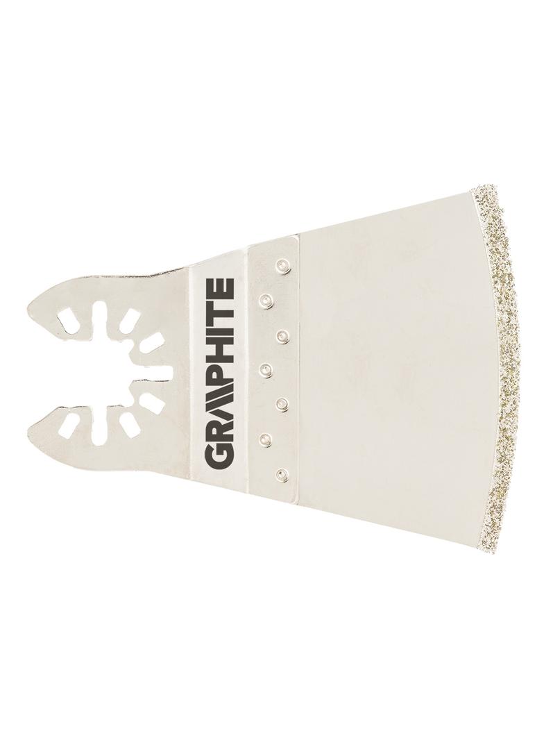 Brzeszczot łukowy do urządzenia wielofunkcyjnego, 68 mm, galwaniczne pokrycie nasypem diamentowym