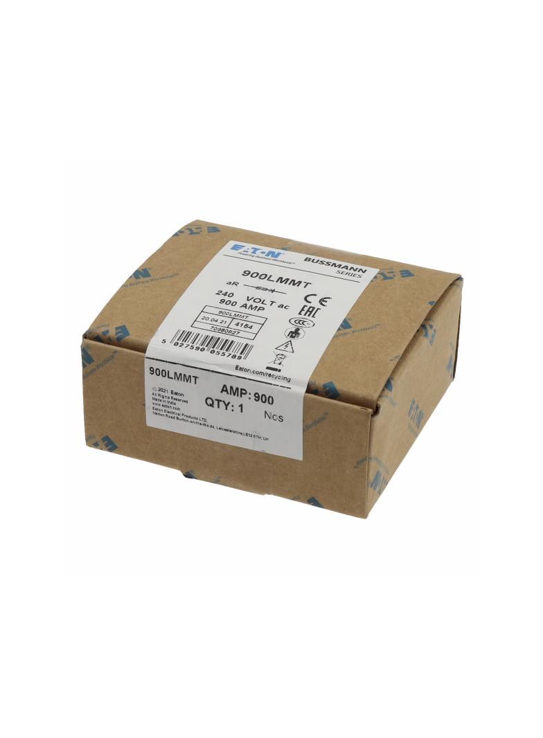 900AMP 240V AC BS88 HIGH SPEED TWIN FUSE Wkładka szybka 900A AC 240V DC 150V BS88 83x84 mm 900LMMT E