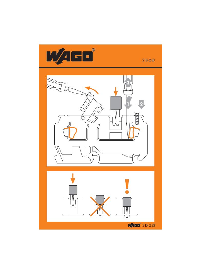 etykieta z instrukcją obsługi dla grupy 280